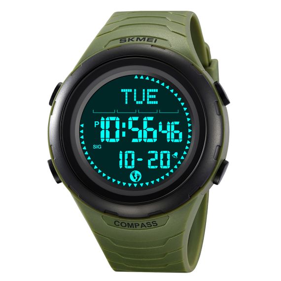Чоловічий годинник Skmei 2166AG Army Green | Зображення 1