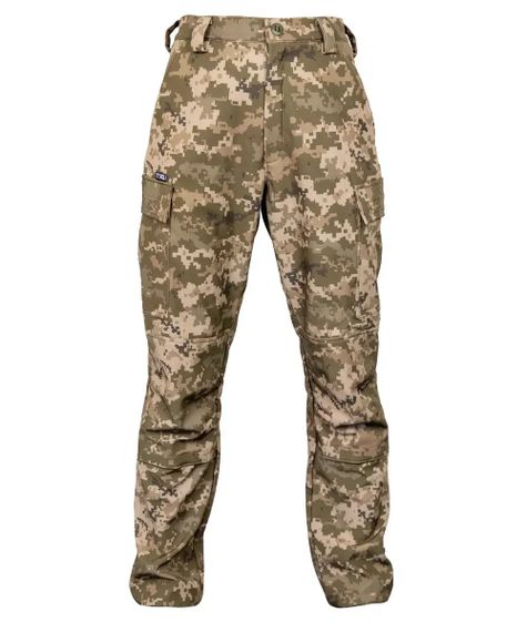 Штани військові зимові Softshell ТТХ, Піксель, 48