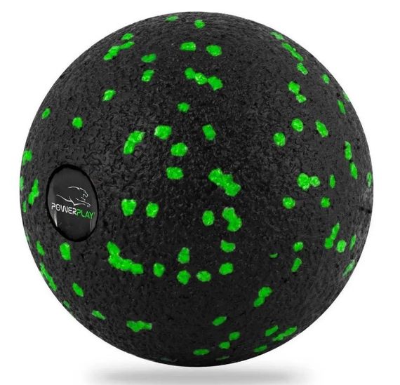 Масажний м'яч PowerPlay PP-4351 Epp Massage Ball (d10) Чорно/Зелений (PP-4351_Green_d10) | Зображення 5