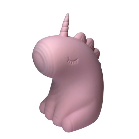 Стимулятор клітора з пульсацією UNIVIBE Єдиноріг, 5 режимів, рожевий Sex Aura | Зображення 1