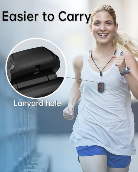 Пульсоксиметр, мини-оксиметр для измерения насыщения кислородом, подходит для измерения SpO | Зображення 2