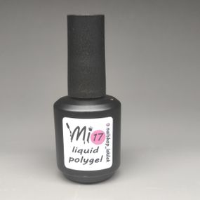 Рідкий полігель Мі #17 мокко 15мл (пляшка з пензликом)