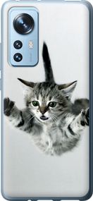 Чехол на Xiaomi 12X Летящий котёнок "2322u-2941-17620"