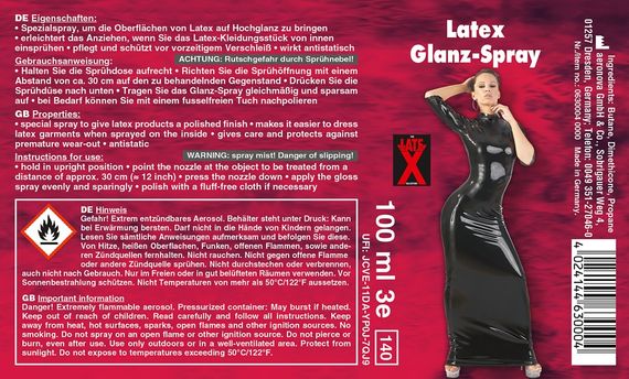 Спрей для латексу - LateX Glanz-Spray, 100 мл | Зображення 3