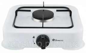 Плита газовая настольная газовый таганок Domotec MS 6601 белая