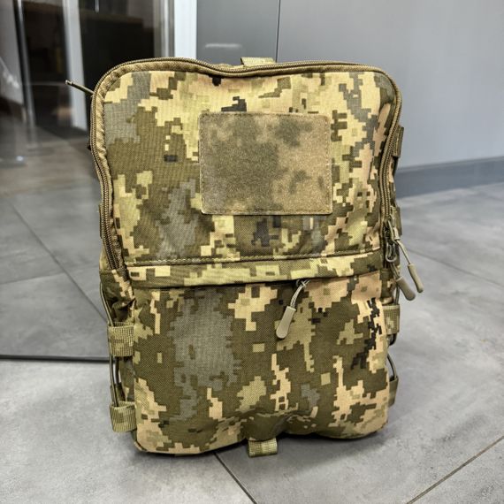 Підсумок-рюкзак сухарний на плитоноску з Моллі, Піксель, WINTAC, Cordura 1000D, сумка сухарна тактична, сумка сухарка армійська | Зображення 9