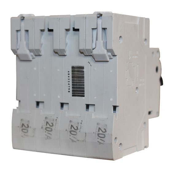 Автоматический выключатель ВА18-60 4Р 20А 6кА х-ка C Ny95504761 | Зображення 4