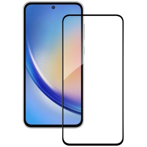 Захисне скло 2.5D на весь екран для Samsung Galaxy A55 | Зображення 1
