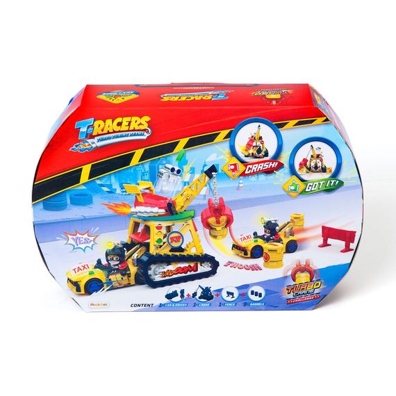 Игровой набор Турбокран T-Racers PTRSD014IN11 с аксессуарами | Зображення 4