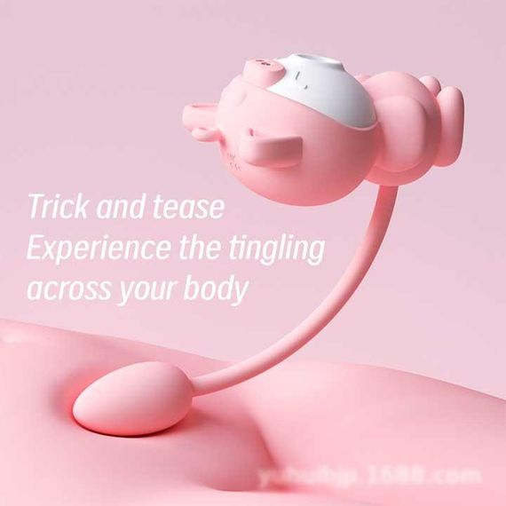 Двойной вакуумный вибратор Otouch Cici Kity 20 режимов вибрации | Зображення 5