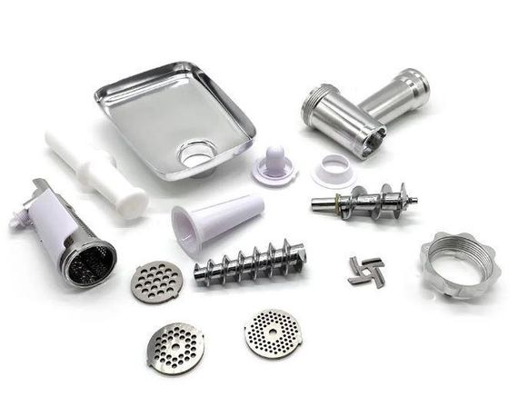 Электрическая мясорубка с насадкой для томатов Zepline ZP-002 3000 W | Зображення 1