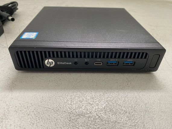 Неттоп HP EliteDesk 800 G2 Desktop Mini PC USFF / Intel Core i3-6100T (2 (4) ядра по 3.2 GHz) / 8 GB DDR4 / 128 GB SSD / Intel HD Graphics 530 б/у | Зображення 1