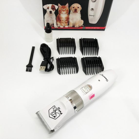 Машинка Gemei GM-634 для стрижки тварин машинка для грумінгу | Зображення 3
