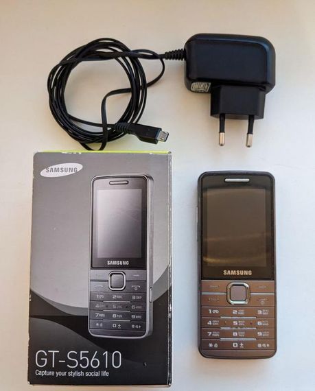 Кнопковий телефон samsung s5610 бу | Зображення 2