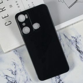 Чохол Candy Silicone для Infinix Hot 20i колір Чорний