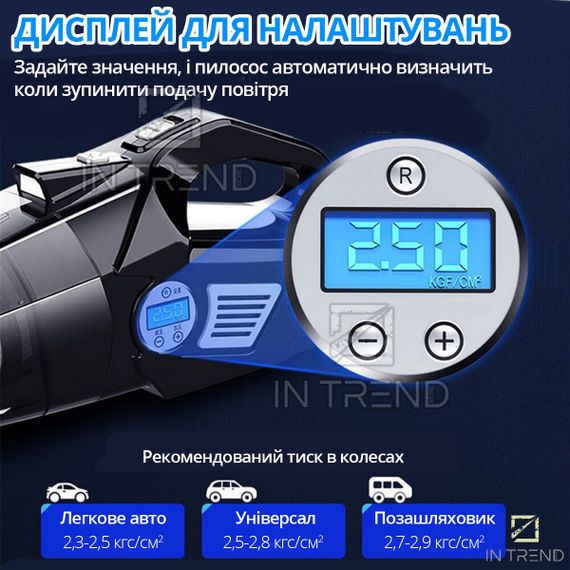 Автомобільний пилосос з компресором XPRO AKS-9200 (234567415_1072) | Зображення 8
