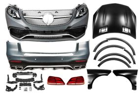 Комплект рестайлінгу ML в GLE AMG для Mercedes GLE/ML сlass W166