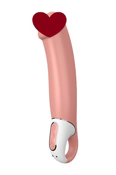 Вибратор реалистик Satisfyer Master Vibrator, светло-коричневый sexstyle
