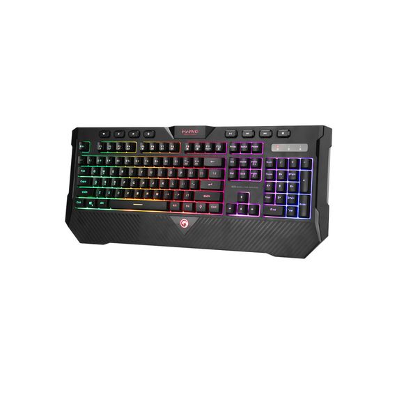 Клавіатура Marvo K656 3 colors-LED USB (K656) | Зображення 1