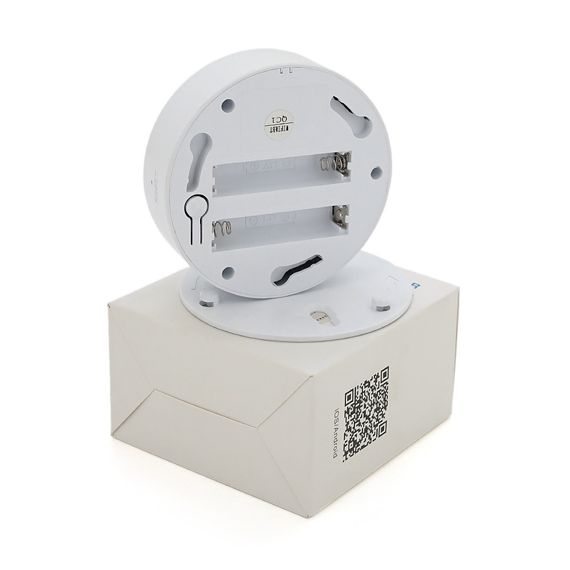 Автономний WiFi датчик диму із сиреною YOSO Dsmoke WIFI-00 TUYA живлення ААА 2 шт. батареї в комплект не входять | Зображення 1