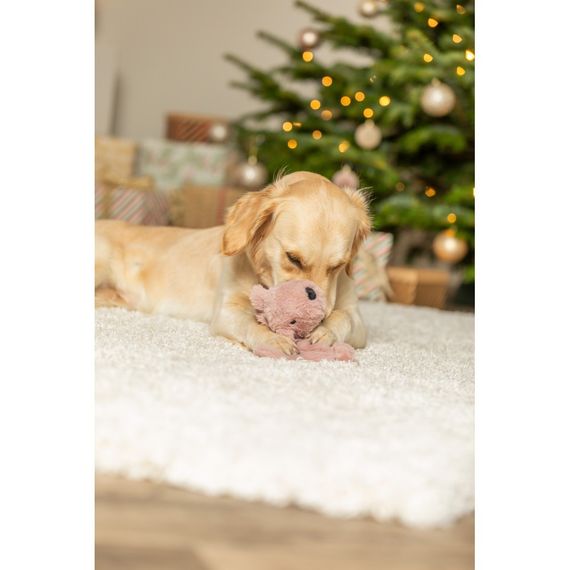 Іграшка Trixie для собак Різдвяна  білка з шелестом поліестер 30 см | Зображення 3