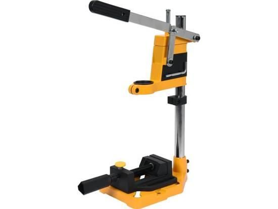 Штатив VOREL для дриля з лещатами h=400 мм, 150х 150 мм, тримач до Ø= 38-43 мм 79639