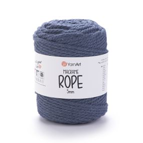 Пряжа YarnArt Macrame Rope 5 мм 761 бавовняний шнур для макраме, панно та кашпо