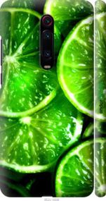 Чохол на Xiaomi Mi 9T Pro Зелені часточки лимона "852m-1698-2448"