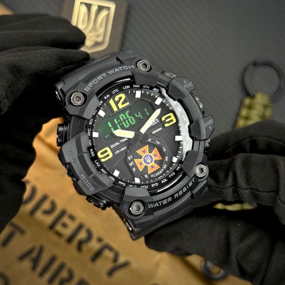 Чоловічий годинник Awarder 004 ДСНС All Black | Зображення 2
