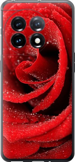 Чехол на OnePlus 11 Красная роза "529u-2940-17620"