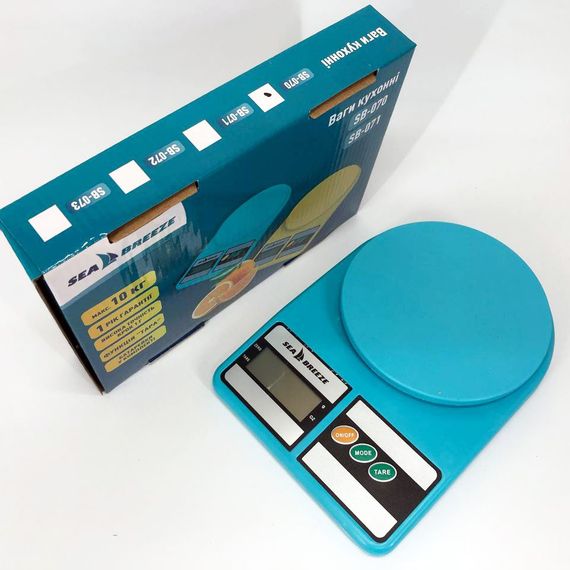 Весы кулинарные SeaBreeze SB-070 / Электронные кухонные весы / Кухонные YI-130 электронные весы | Зображення 7