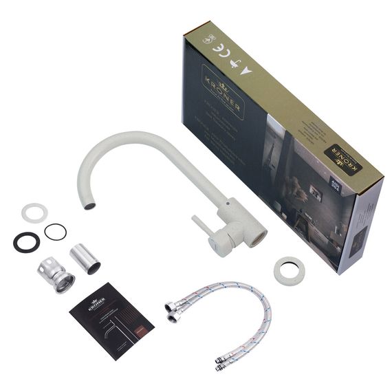 Змішувач для кухні Kroner KRM Edelstahl Klassisch - WEI035 (CV023007) | Зображення 7