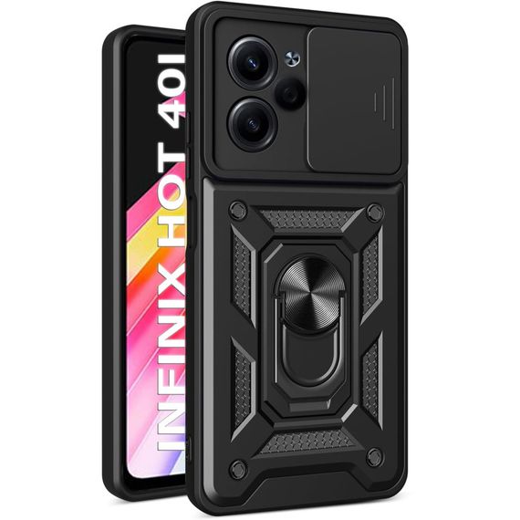 Чохол до мобільного телефона BeCover Military Infinix Hot 40i (X6528B) Black (710673) | Зображення 2