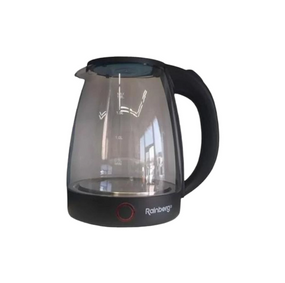 Электрочайник стеклянный Rainberg RB-2240 1500 Вт 1,8л Черный