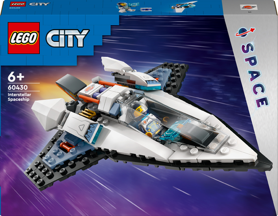 Конструктор LEGO City Межзвездный космический корабель 240 деталей (60430) ff | Зображення 1