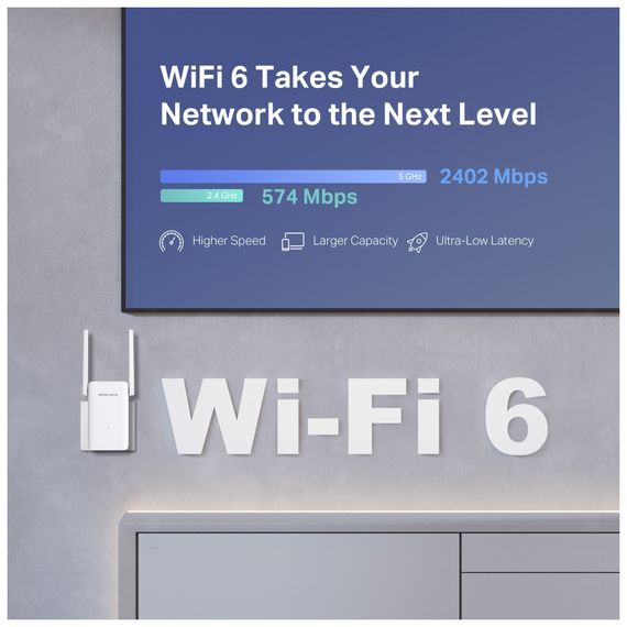 Ретранслятор Mercusys ME80X | Зображення 3