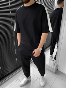 Костюм петля лето черн S XL
