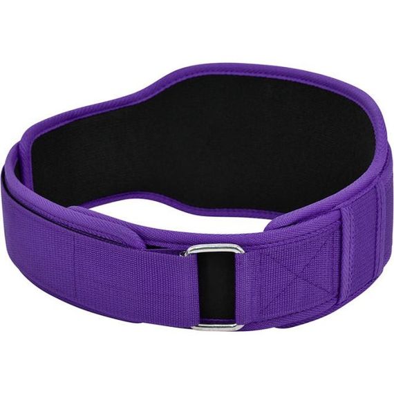 Пояс для важкої атлетики RDX RX5 Double Belt неопреновий Purpel XS | Зображення 3