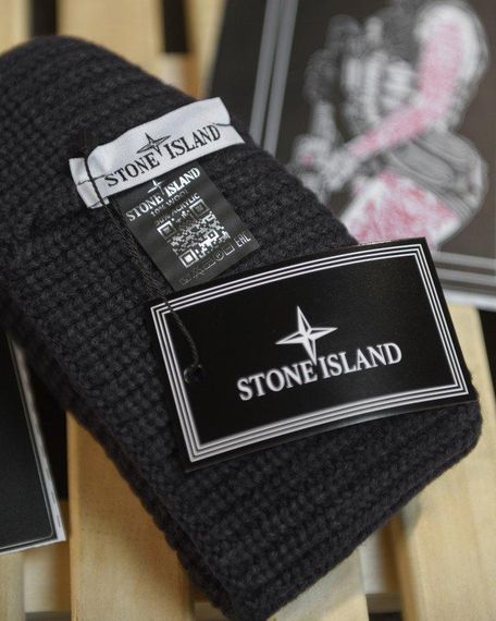 Шапка stone island denim ВТ4726 | Зображення 4