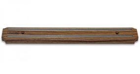 Магнітна планка Kamille Dark Wood 34см для ножів