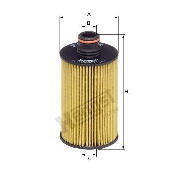 Фильтр масляный SsangYong Actyon 2.0/2.2 XDi 11- / Korando 2.0/2.2 XDi 10- / Rexton 2.0/2.2 XDi 12-, Hengst, E950H D485,