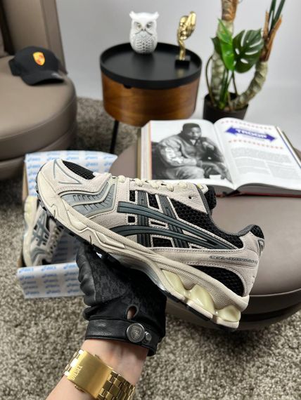 Чоловічі кросівки ASICS Gel-Kahana 14 Light Grey Black весна / літо / осінь A3807 45 28,5 | Зображення 6