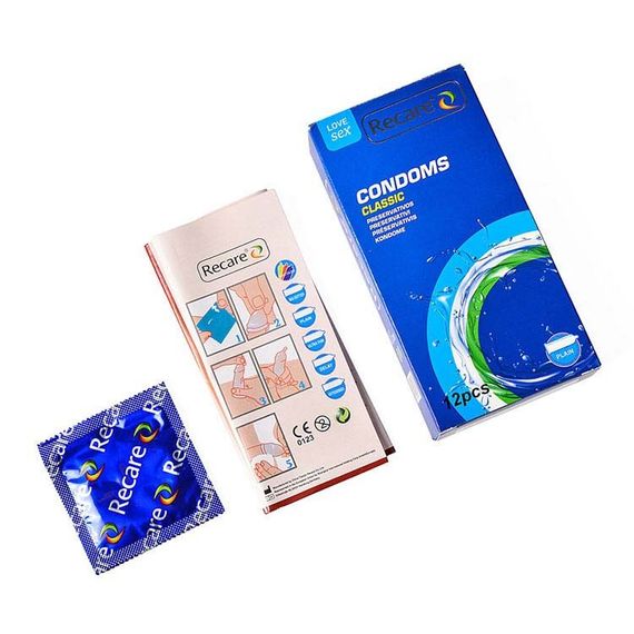 Презервативи Recare Classic Condoms 12 шт, класичні | Зображення 3