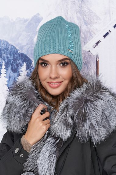 Шапка «Бонита» бирюзовый