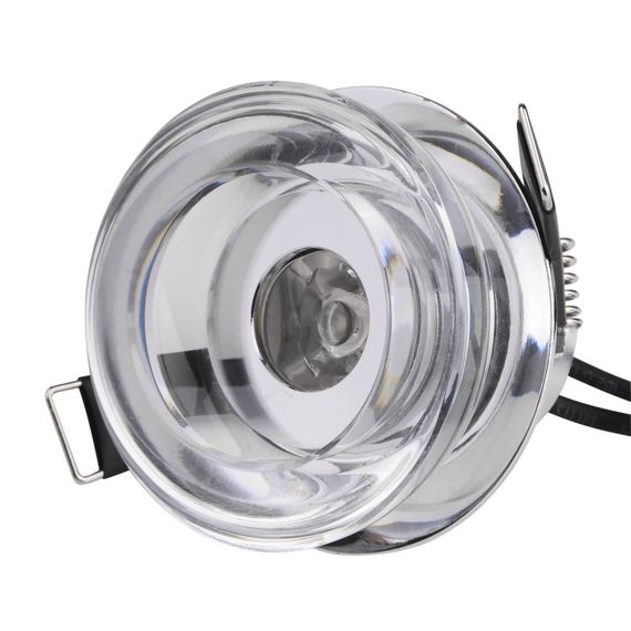 Светильник точечный LED-114/1W CH CL
