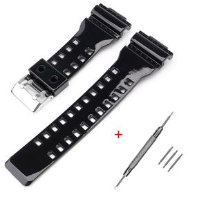 Ремінець для Годинник C2asio G-Shock GA-100/110 Black-Glossy SI