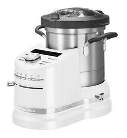Універсальний кухонний комбайн — процесор Кітчен Ейд KitchenAid Artisan 5KCF0103EFP, морозний жемчу