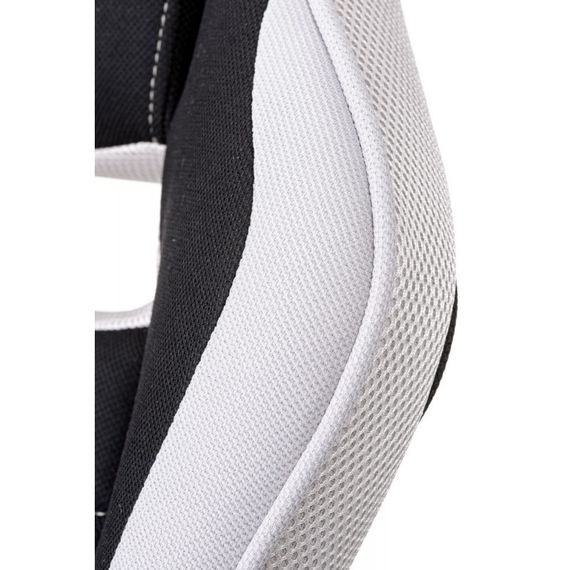 Геймерське крісло Riko black/grey, колір чорно-сірий, оббивка — тканина | Зображення 5