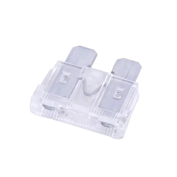 Запобіжник автомобільний плоский стандарт 25А, євро прозорий