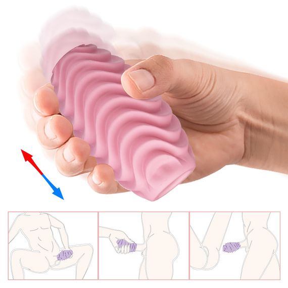 Мастурбатор - Pretty Love Passionate Double-Sided Egg Sex Aura | Зображення 9